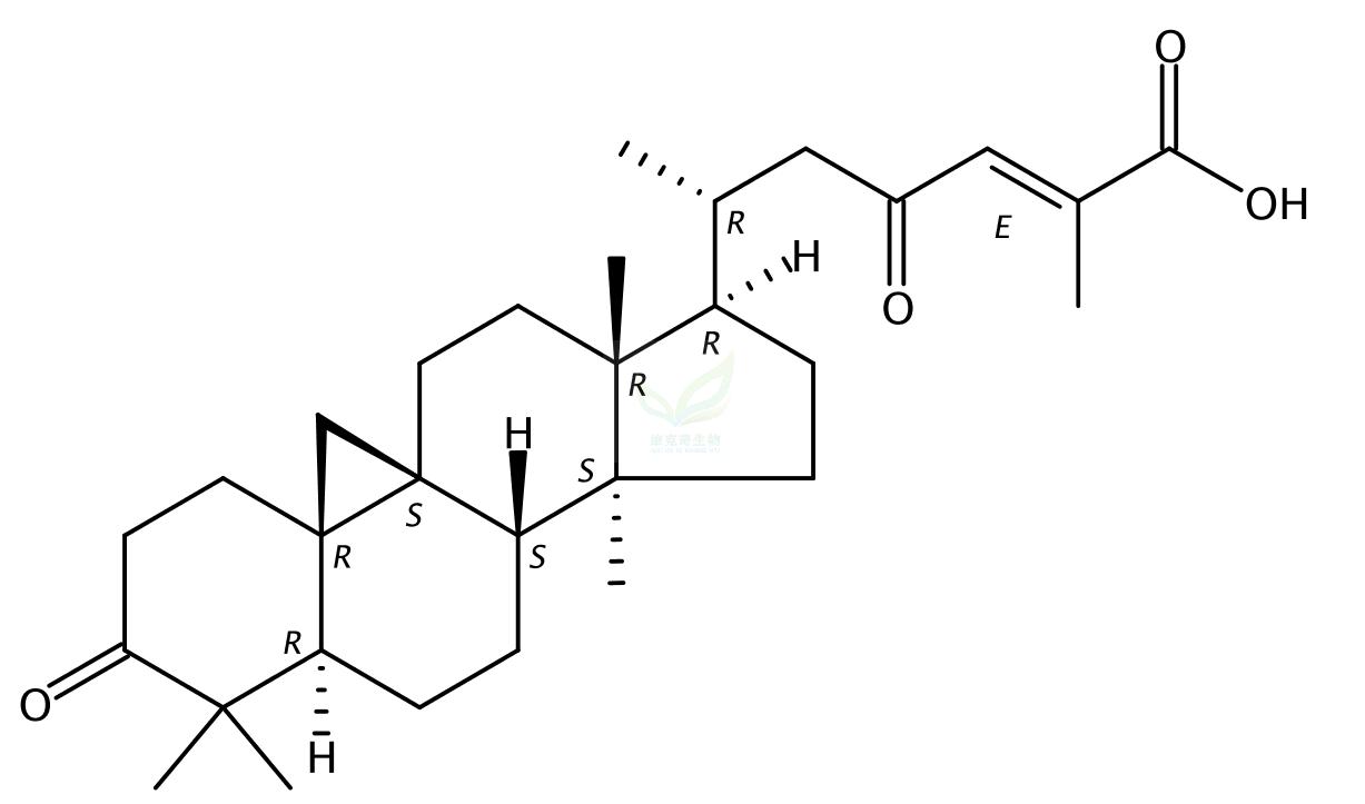 3,23-二氧代-9,19-环羊毛甾-24-烯-26-酸