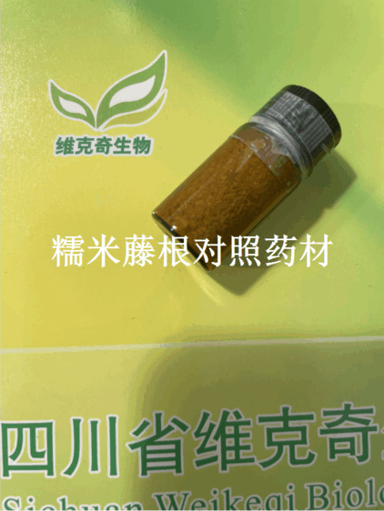 糯米藤根对照药材